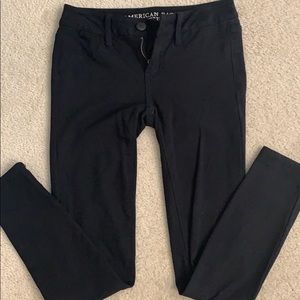American Eagle black jeggings